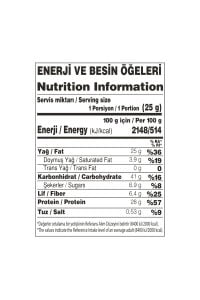 Yayla Notto Fıstık Ezmeli ve Ballı Protein Cipsi 50 g x12