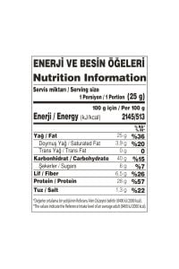 Yayla Notto Fıstık Ezmeli ve Sriracha Çeşnili Protein Cipsi 50 g x8