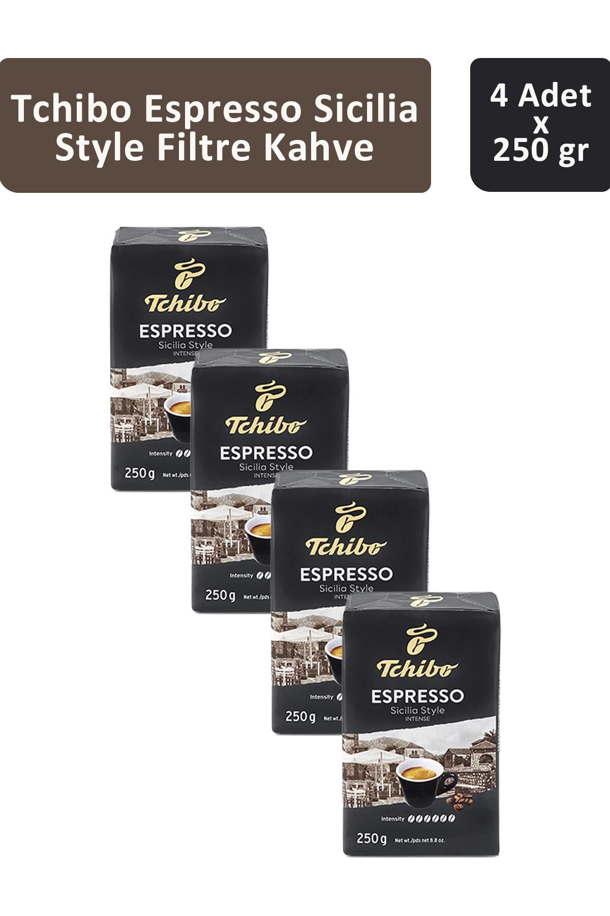 Tchibo Espresso Sicilia Style Filtre Kahve 250 gr x 4 Adet