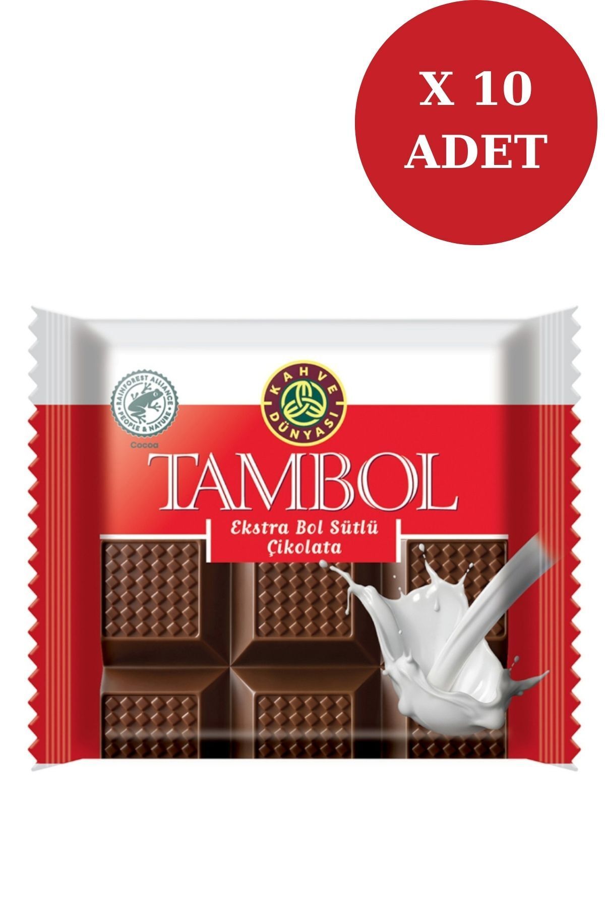 Tambol Bol Sütlü 77 Gr 10'lu Ekonomik Paket
