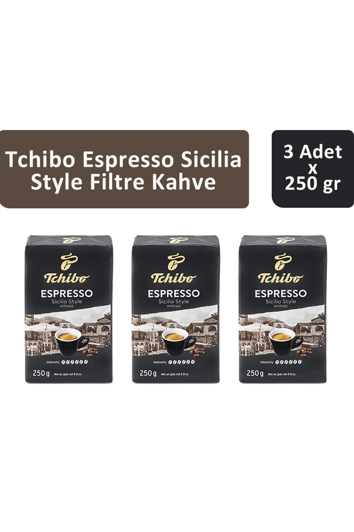Tchibo Espresso Sicilia Style Filtre Kahve 250 gr x 3 Adet