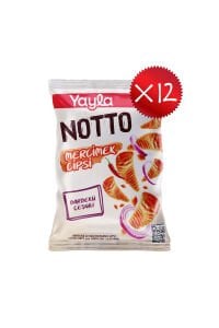 Yayla Notto Barbekü Çeşnili Mercimek Cipsi 55 g x12