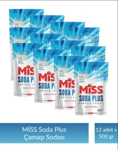 Miss Soda Plus 500 gr x 12 Adet