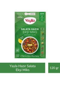 Yayla Salata Hazır Ekşi  Miks 120 gr