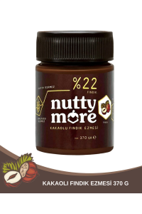 Nutty More %22 Kakaolu Fındık Ezmesi 370 gr