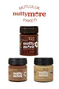 Nutty More %22 Kakaolu Fındık Ezmesi 370 gr x 2 Adet
