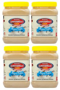 Az Kavrulmuş Beyaz Tahin 930 gr X 4 Adet