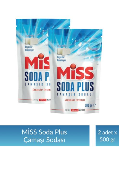 Miss Soda Plus 500 gr x 2 Adet