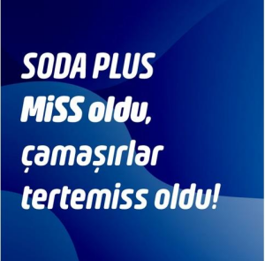Miss Soda Plus 500 gr x 2 Adet