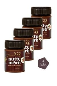 Nutty More %22 Kakaolu Fındık Ezmesi 370 gr x 4 Adet