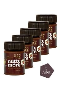 Nutty More %22 Kakaolu Fındık Ezmesi 370 gr x 5 Adet
