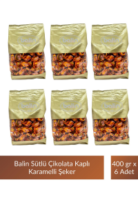 Balin Karamel Sütlü Şeker 400 gr x 6 Adet