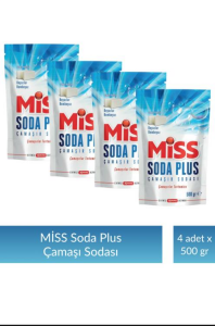 Miss Soda Plus 500 gr x 4 Adet
