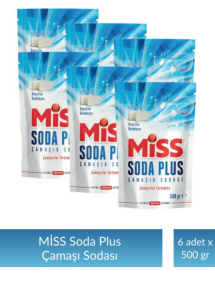 Miss Soda Plus 500 gr x 6 Adet