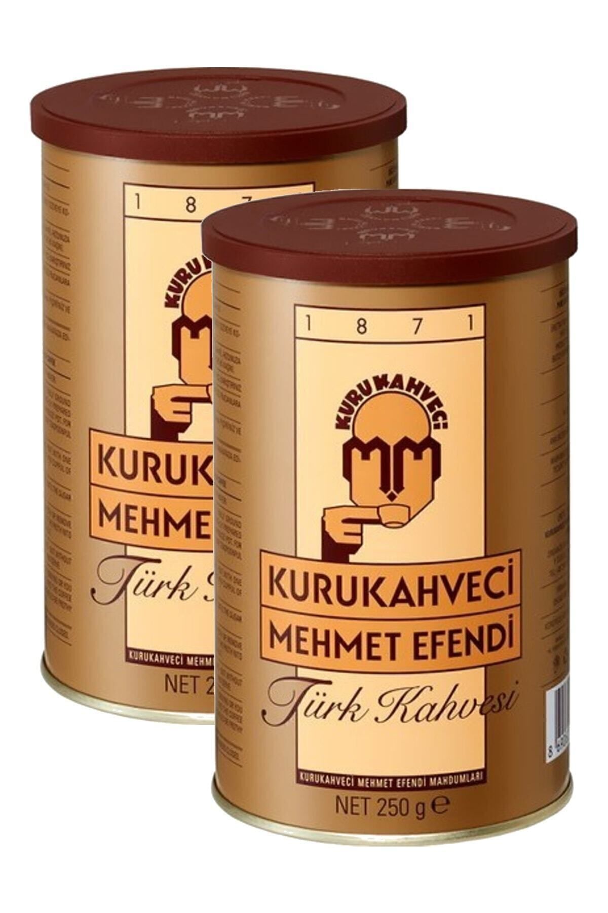 Kurukahveci Türk Kahvesi Teneke 250 Gr X 2 Adet