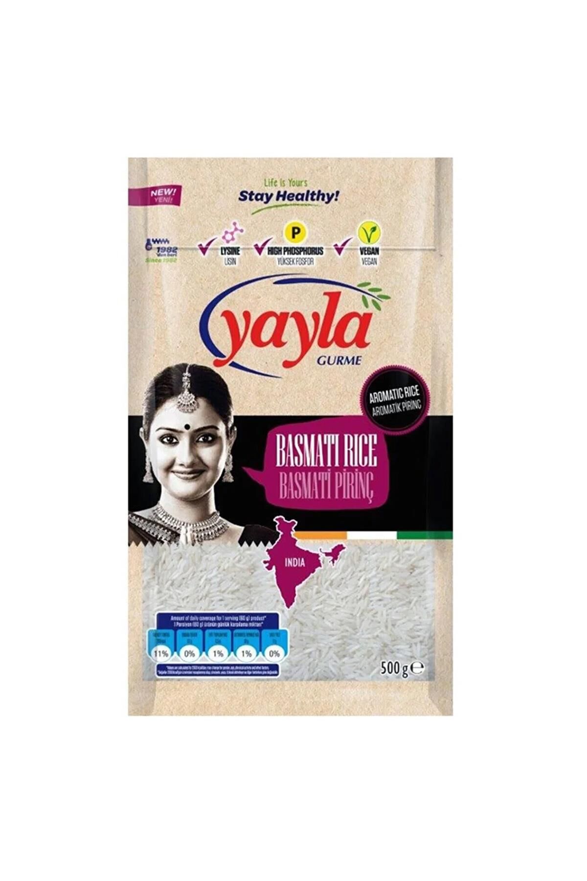 Yayla Basmati Pirinç 500 gr