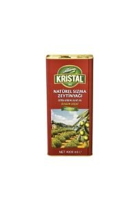 Natürel Sızma Zeytinyağı Dolgun Güçlü 4 L Teneke