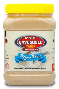 Az Kavrulmuş Beyaz Tahin Bozkır Tahini 930 gr X 12 Adet