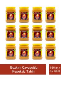 Odun Ateşinde Bozkır Tahini Kepeksiz 930 gr X 12'li Paket