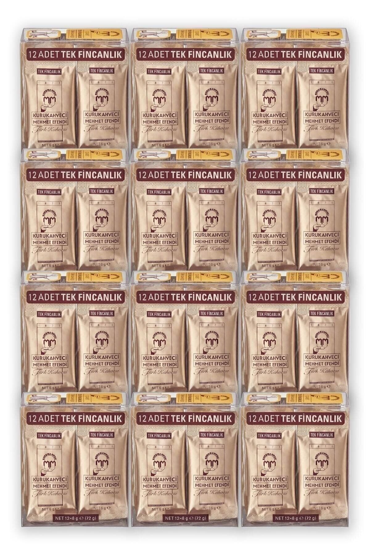 Tek Fincanlık Türk Kahvesi 120x6 Gr