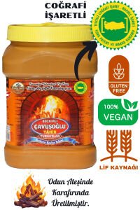 Odun Ateşinde Bozkır Tahini Kepekli 930 gr X 12'li Paket