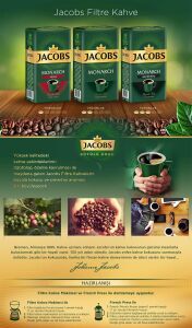Mehmet Efendi Türk Kahvesi 500 gr + Jacobs Monarch Filtre Kahve 500 gr