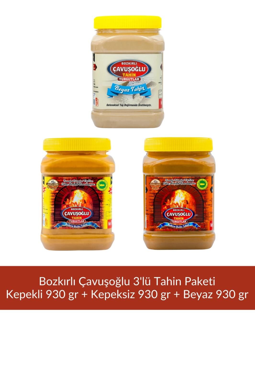 Tahin 930 gr 3 lü Paket