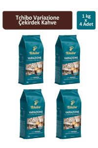 Tchibo Variazone For Coffee-Milk-Specialties Çekirdek Kahve 1000 gr x 4 Adet