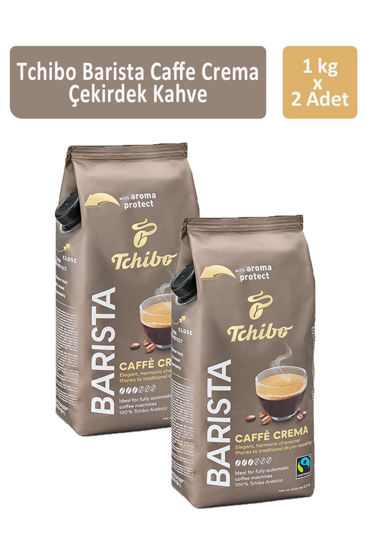 Tchibo Barista Caffè Crema Çekirdek Kahve 1000 gr x 2 Adet