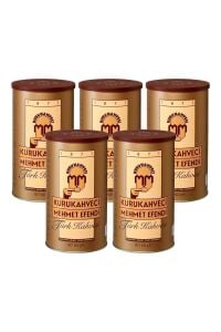 Kurukahveci Mehmet Efendi Türk Kahvesi Teneke 5 X 500 G