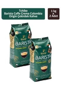 Tchibo Barista Caffè Crema Colombia Origin Çekirdek Kahve 1000 gr x 2 Adet
