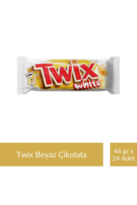 Twix Beyaz Çikolata 46 gr x 24 Adet