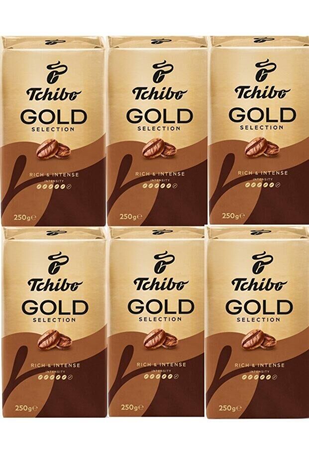 Tchibo Gold Selection Filtre Kahve 250 gr x 6 Adet