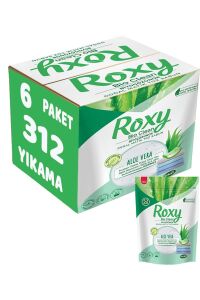 Roxy Bio Clean Matik Sabun Tozu 1.6Kg Aloe Vera (6 Lı Set) (312 Yıkama)