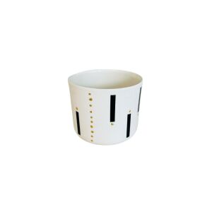 Piavol Seramik Siyah Çizgili Bardak