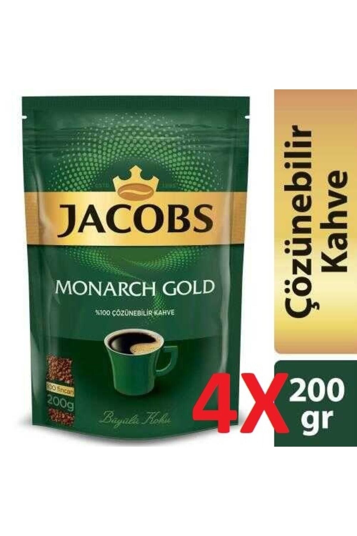 Monarch Gold Kahve 800gr (200 Gr X 4) Ekonomik Paket