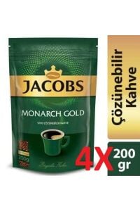 Monarch Gold Kahve 800gr (200 Gr X 4) Ekonomik Paket