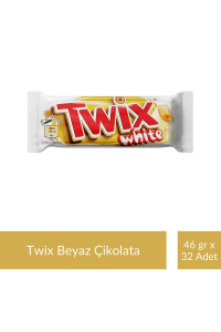 Twix Beyaz Çikolata 46 gr x 32 Adet