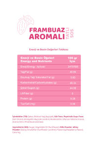 Melwiss Chocolate Frambuaz Aromalı Tatlı Sos 330 G - Waffle & Krep & Pankek Sosu