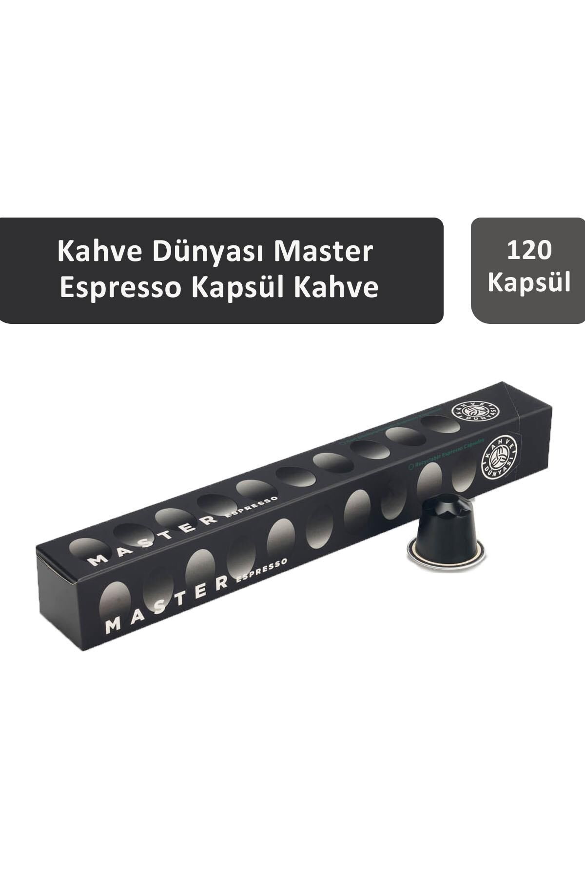 Kahve Dünyası 9 Master Espresso Kapsül Kahve 120 Kapsül