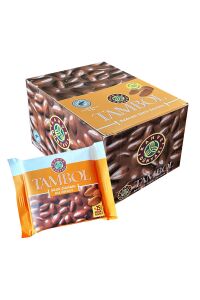 Tambol Sütlü Çikolata Bademli 77 gr x 10 Adet