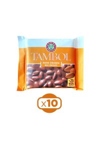 Tambol Sütlü Çikolata Bademli 77 gr x 10 Adet