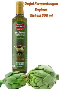 Enginar Sirkesi Doğal Fermentasyon 500 Ml