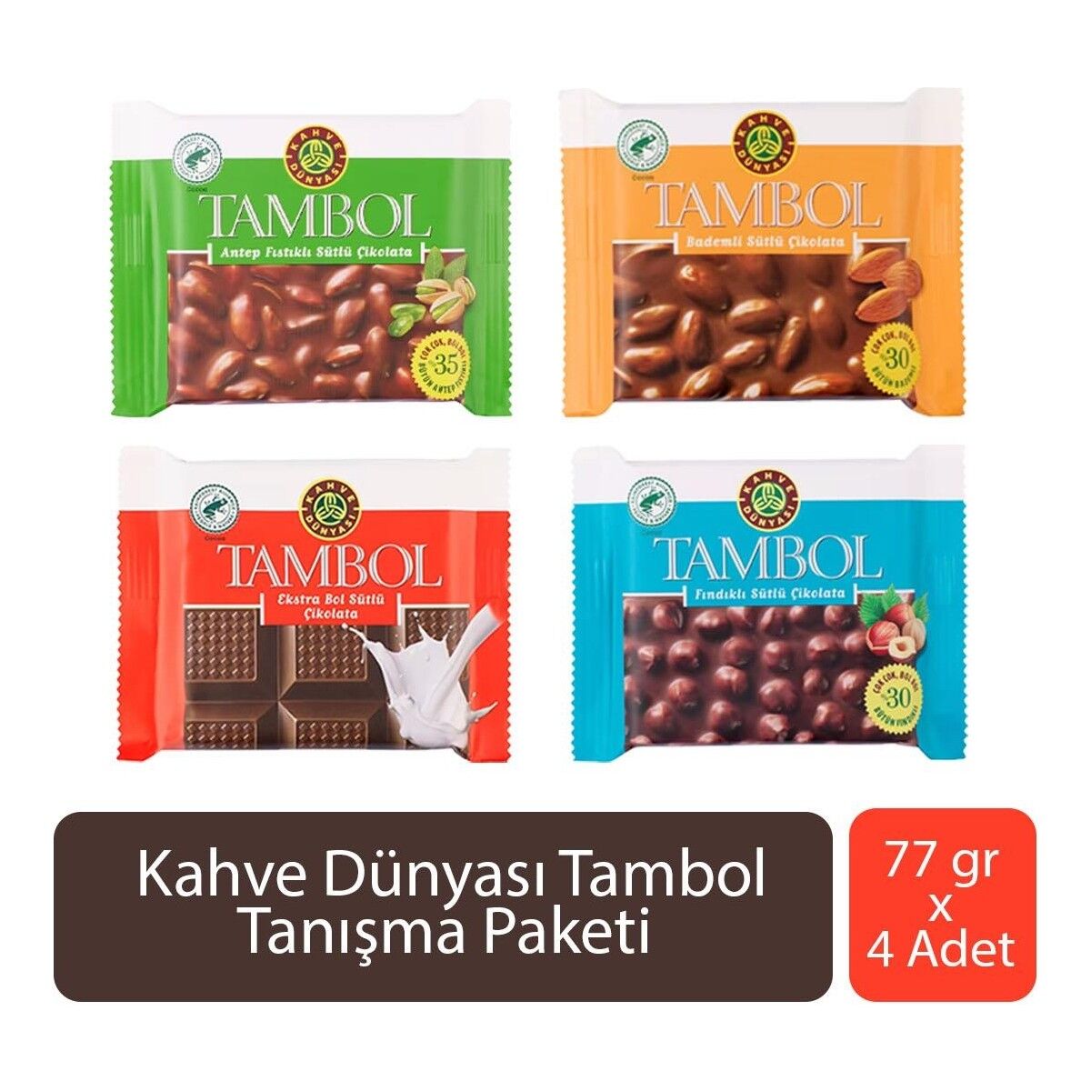 Kahve Dünyası Tambol Tanışma Paketi 77gr x 4 Adet
