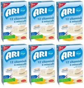 Arı Mama Sütlü Pirinç Unu 250 gr 6lı SET