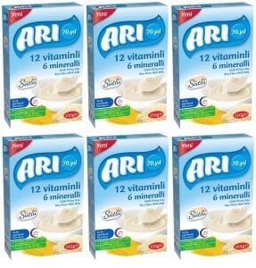Arı Mama Sütlü Pirinç Unu 250 gr 6lı SET