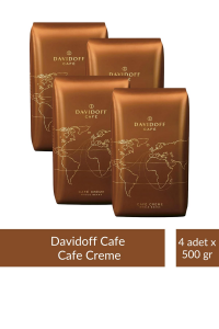 Davidoff Cafe Crema Whole Beans Çekirdek 500 gr x 4 Adet