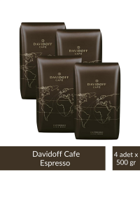 Davidoff Café Espresso Çekirdek Kahve 500 g x 4 Adet