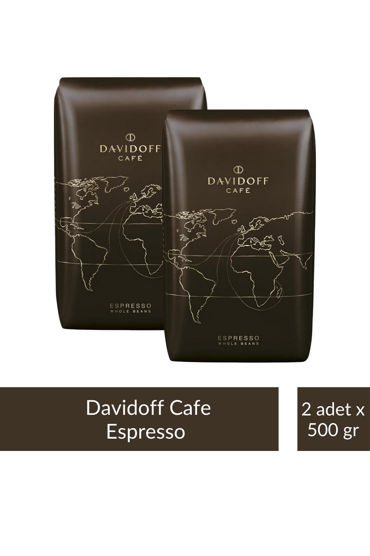 Davidoff Café Espresso Çekirdek Kahve 500 g x 2 Adet