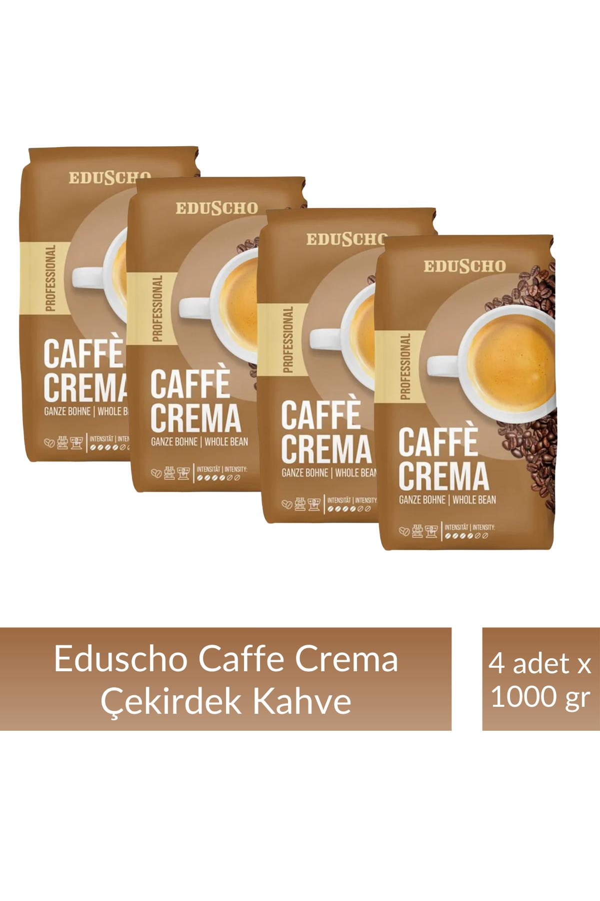 Tchibo Eduscho Professional Crema Çekirdek 1 KG x 4 Adet